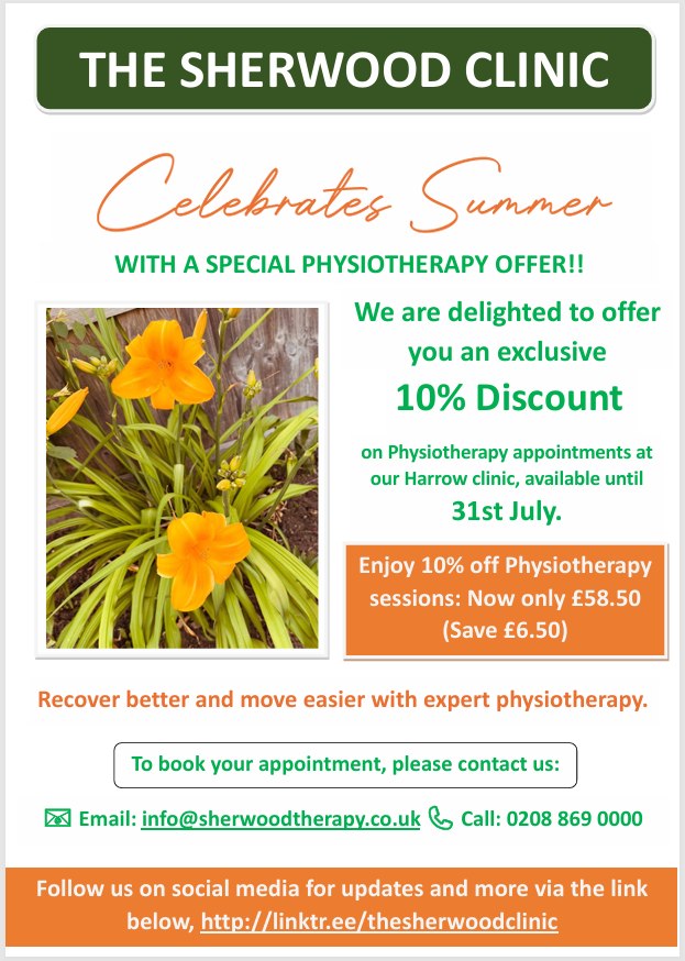 Sherwood - Offer of the Month for July 2025