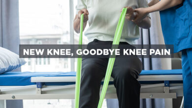 New Knee, Goodbye Knee Pain