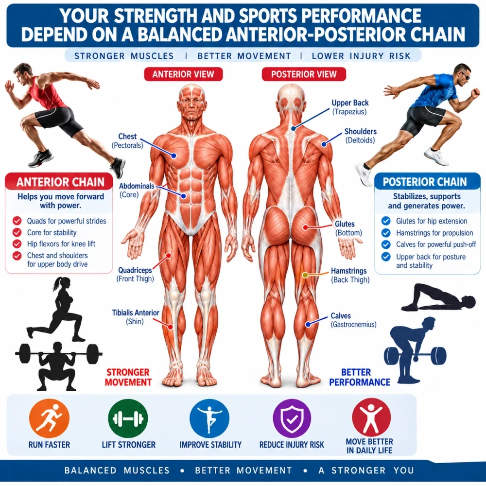 Anterior Posterior Chain explained