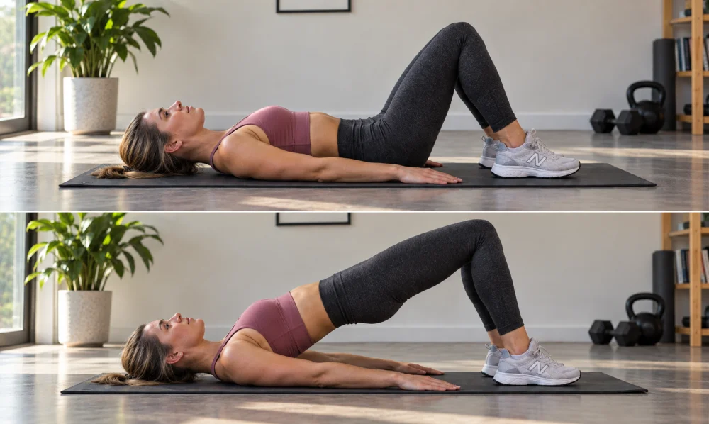 Glute Bridge Exercise