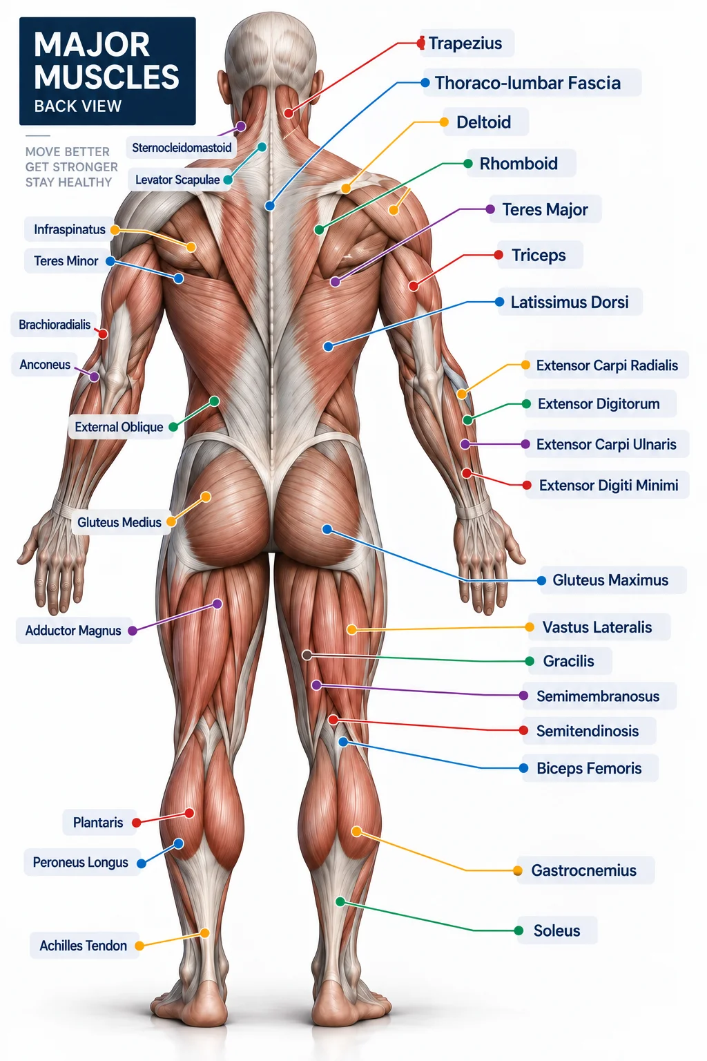 Human muscle part explained